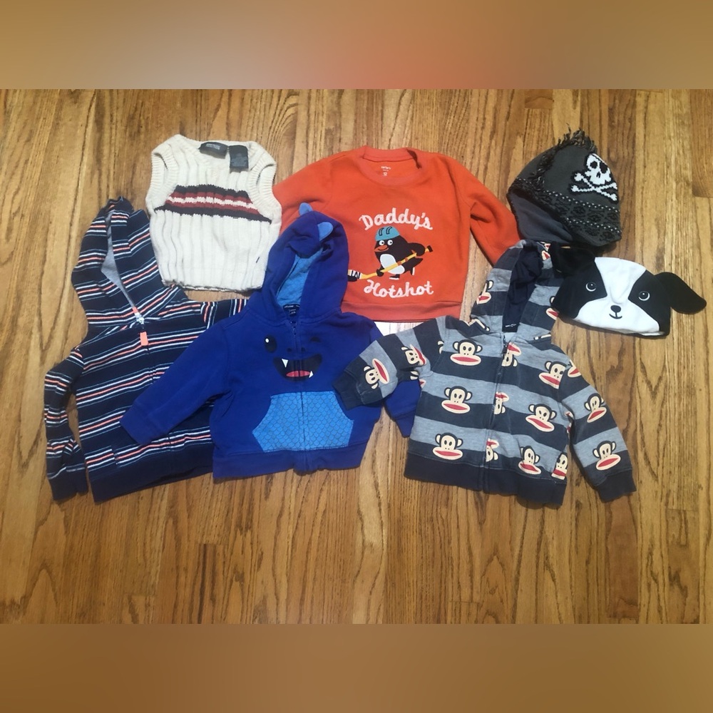 Baby boy winter clothes bundle (9-12 months)